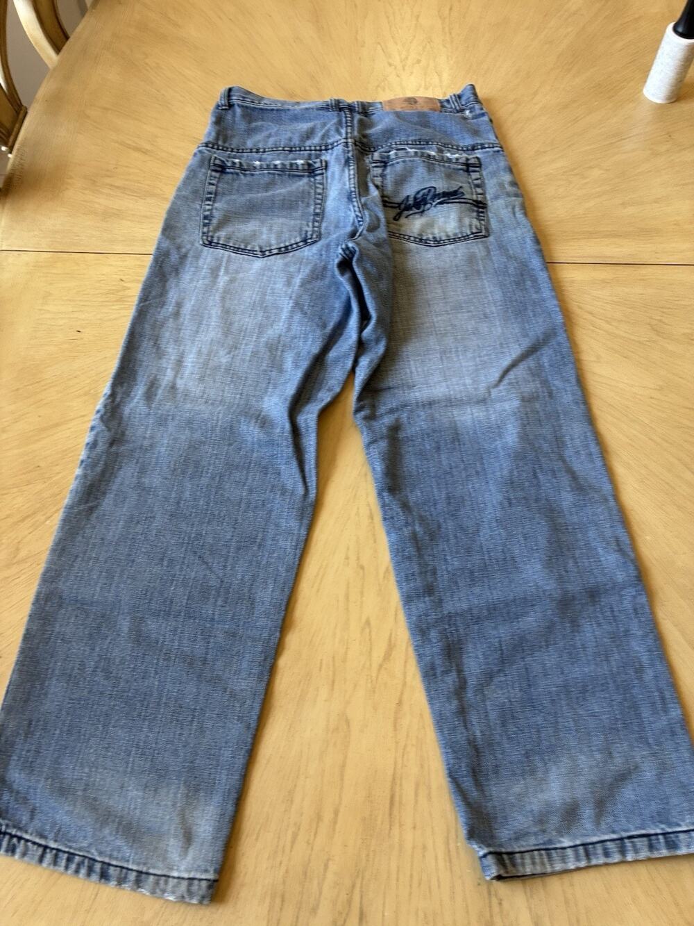 VTG 90s Joker Jeans Wide Leg Baggy Jeans Thrashed Grunge Skater BIG Men’s 32x30